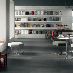 Casalgrande Padana Beton Dark 60x60 cm 1950116 | Carrelage imitation béton 