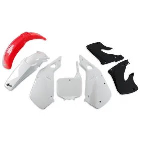 Kit plastique complet OEM 97 UFO - Blanc/Noir - piecemotoquad