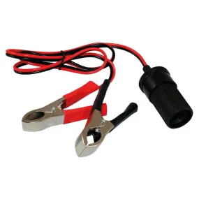 Pinces batteries avec prise 12 Volts HABA RG