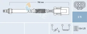 Sonde lambda FAE 77181F 